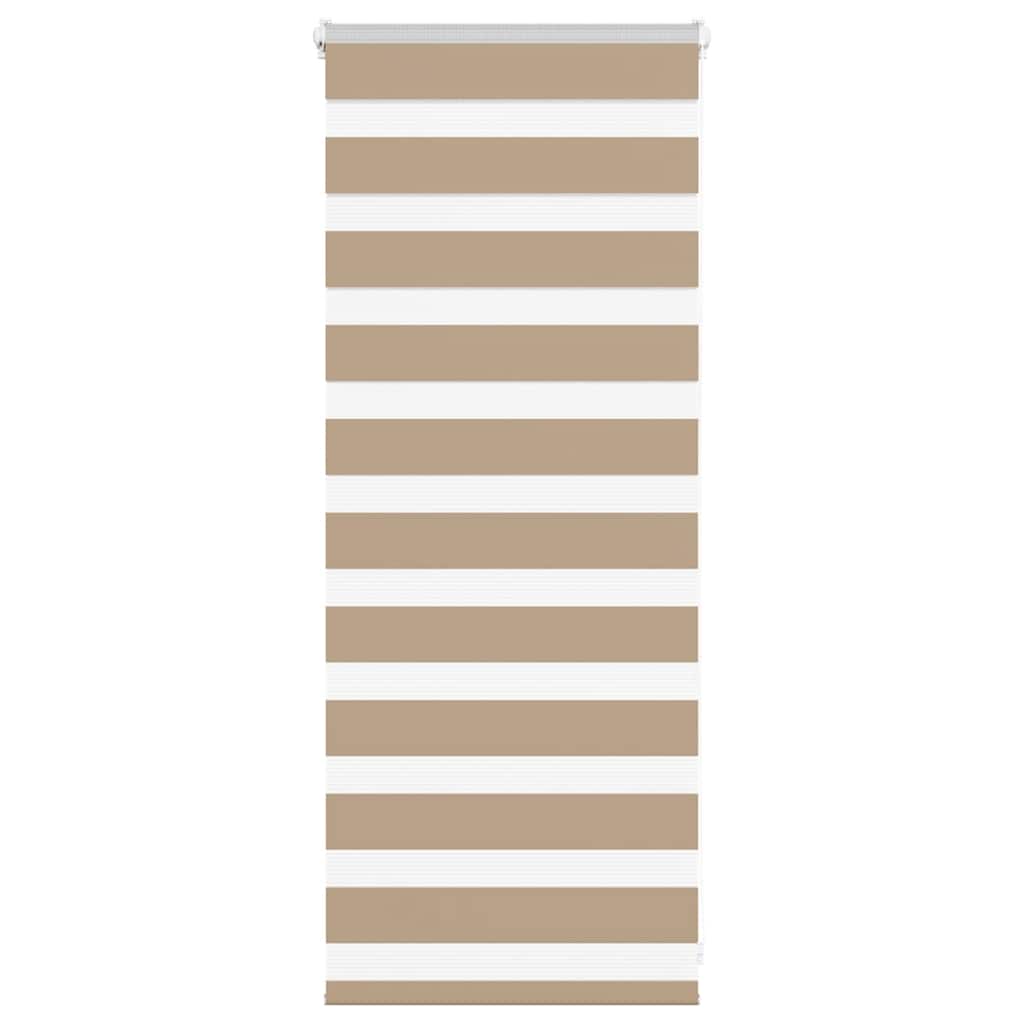 Sebragardin sandbrun 60x100 cm stoff bredde 55,9 cm polyester