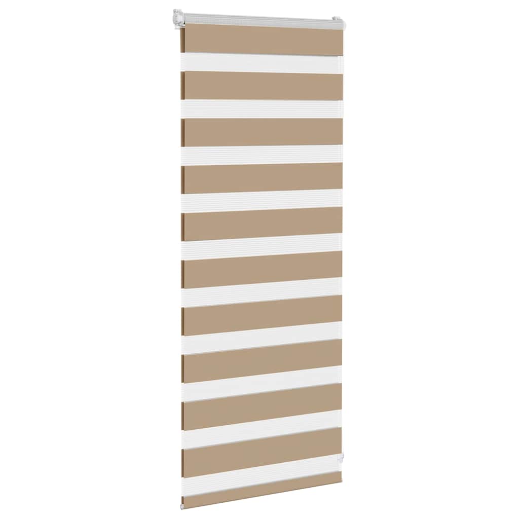 Sebragardin sandbrun 65x100 cm stoff bredde 60,9 cm polyester