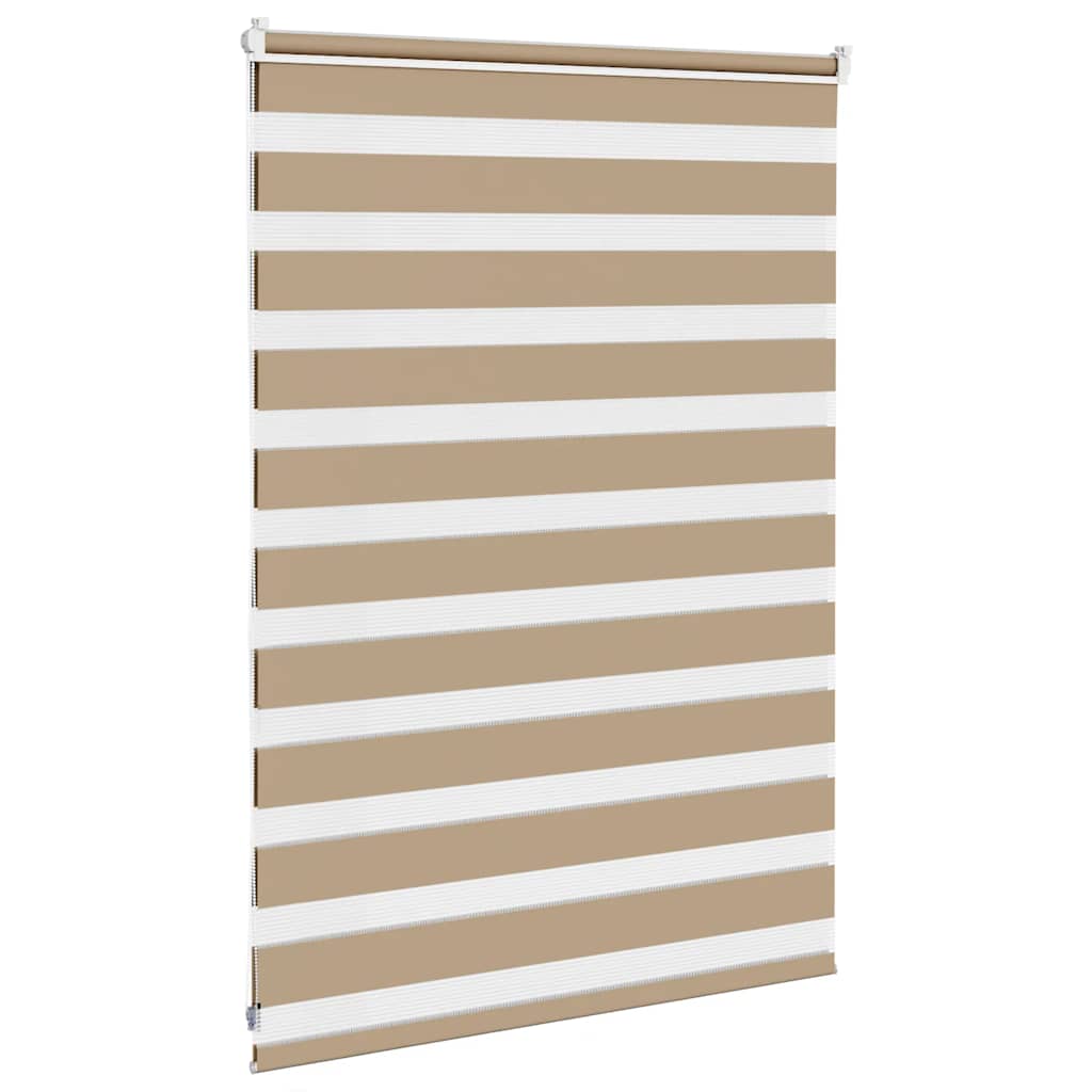 Sebragardin sandbrun 110x100 cm stoff bredde 105,9 cm polyester