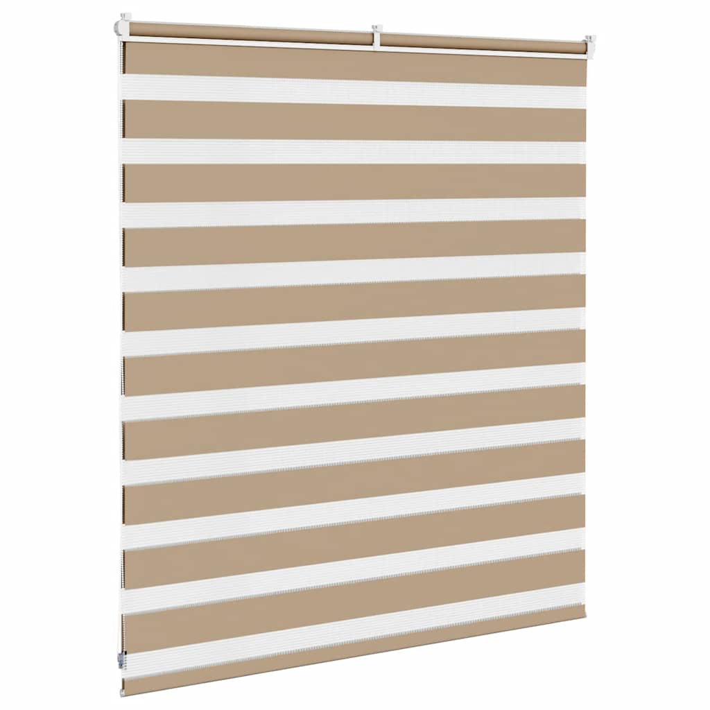 Sebragardin sandbrun 130x100 cm stoff bredde 125,9 cm polyester