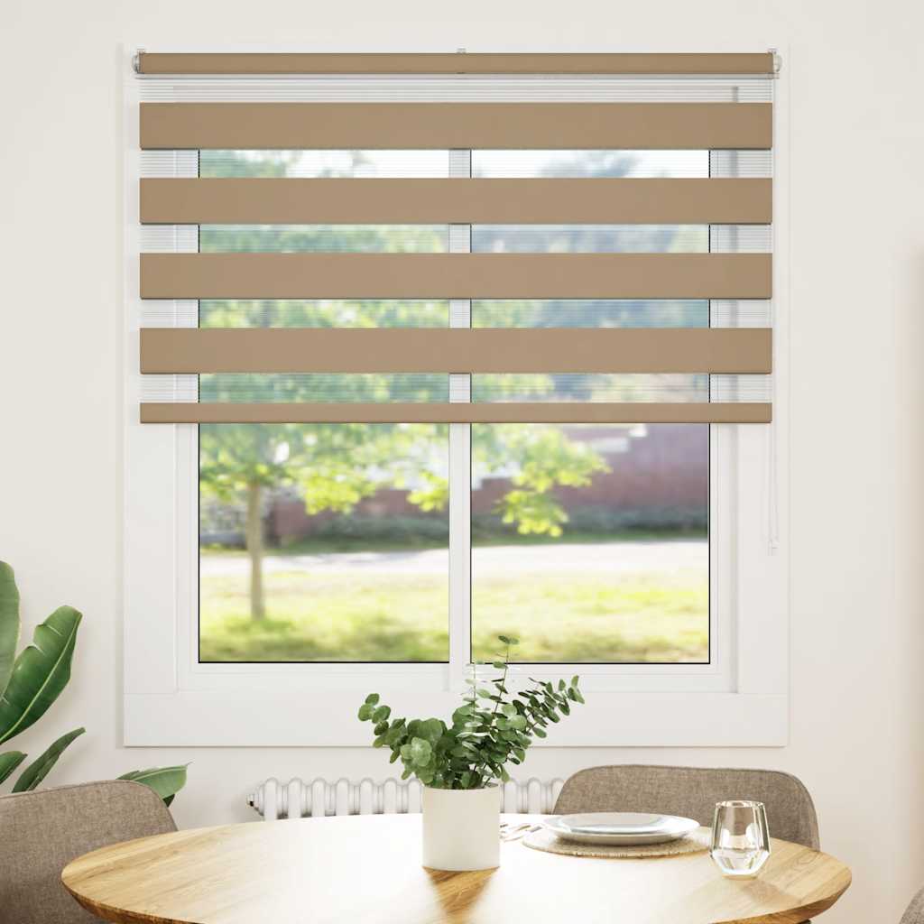 Sebragardin sandbrun 120x150 cm stoff bredde 115,9 cm polyester