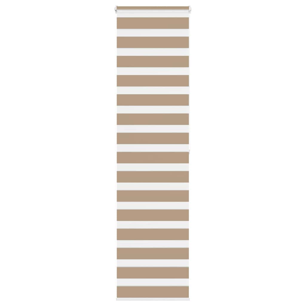 Sebragardin sandbrun 55x200 cm stoff bredde 50,9 cm polyester