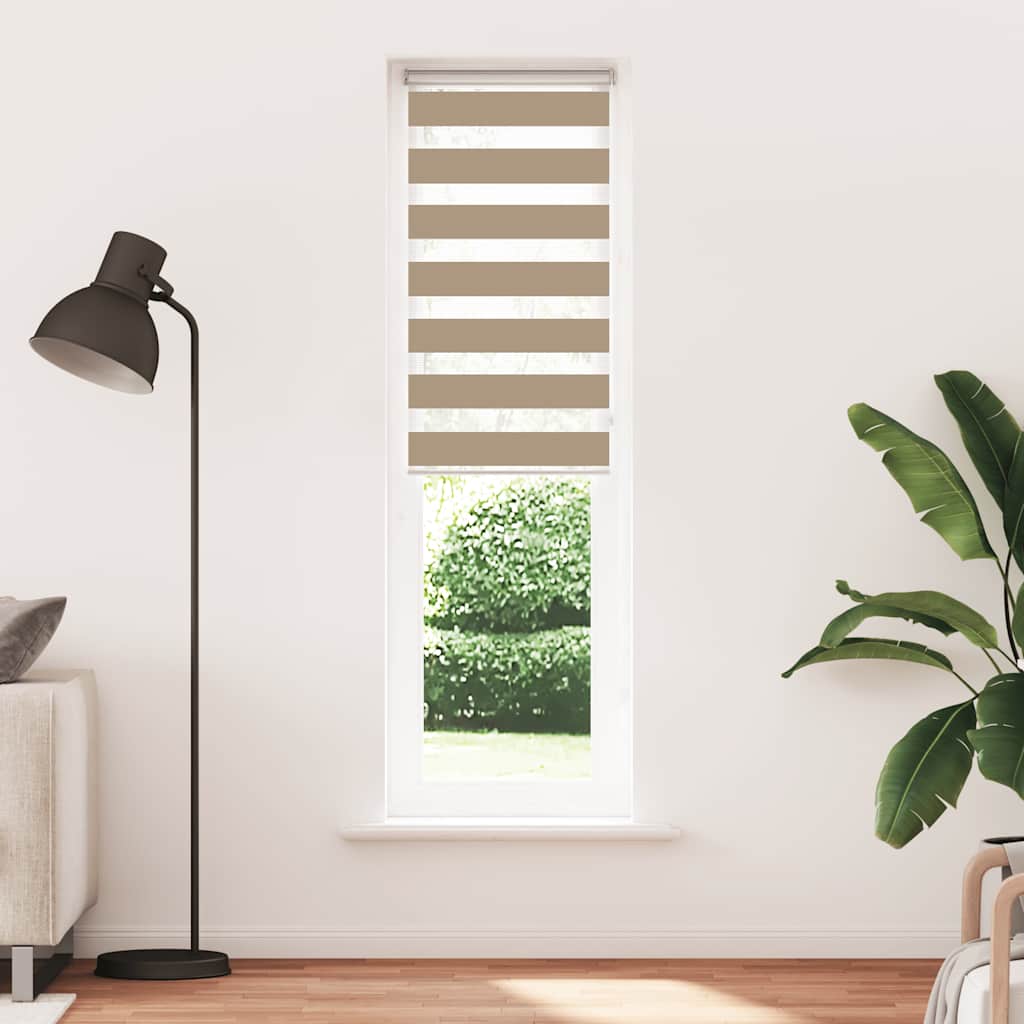 Sebragardin sandbrun 60x200 cm stoff bredde 55,9 cm polyester