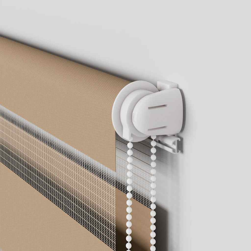 Sebragardin sandbrun 65x200 cm stoff bredde 60,9 cm polyester