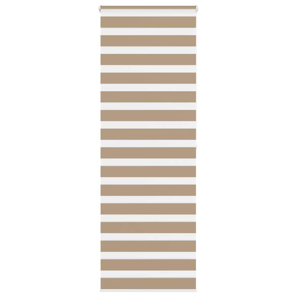 Sebragardin sandbrun 85x200 cm stoff bredde 80,9 cm polyester