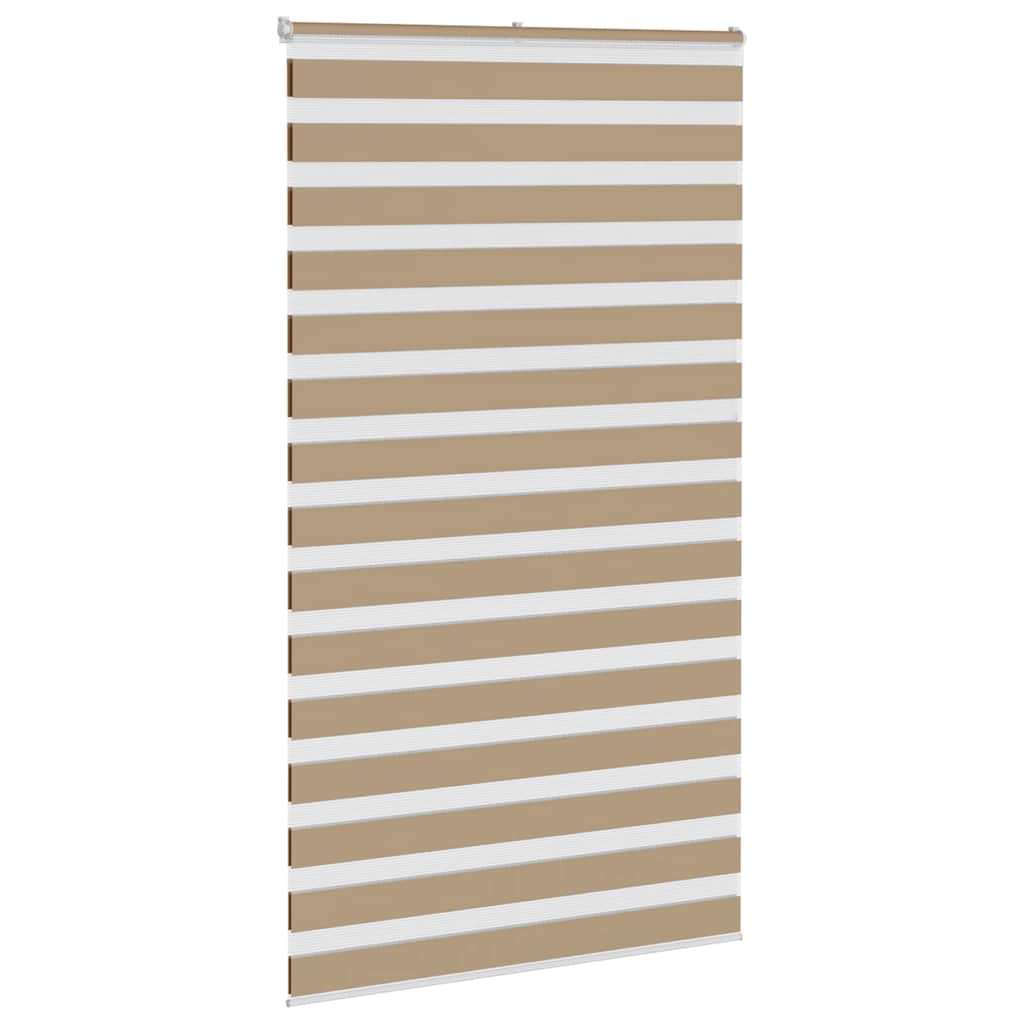 Sebragardin sandbrun 130x200 cm stoff bredde 125,9 cm polyester