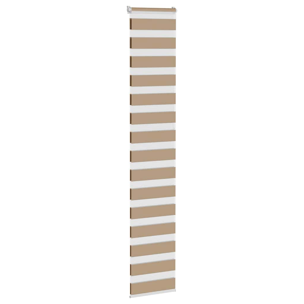 Sebragardin sandbrun 40x230 cm stoff bredde 35,9 cm polyester