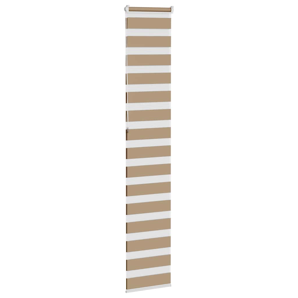 Sebragardin sandbrun 40x230 cm stoff bredde 35,9 cm polyester