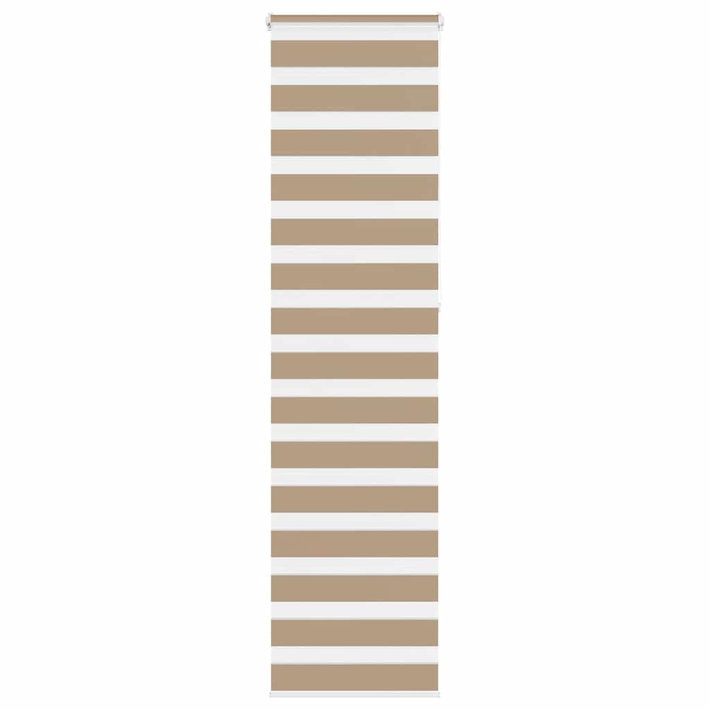 Sebragardin sandbrun 65x230 cm stoff bredde 60,9 cm polyester