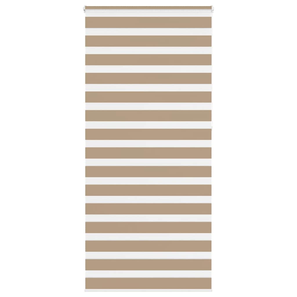 Sebragardin sandbrun 95x230 cm stoff bredde 90,9 cm polyester