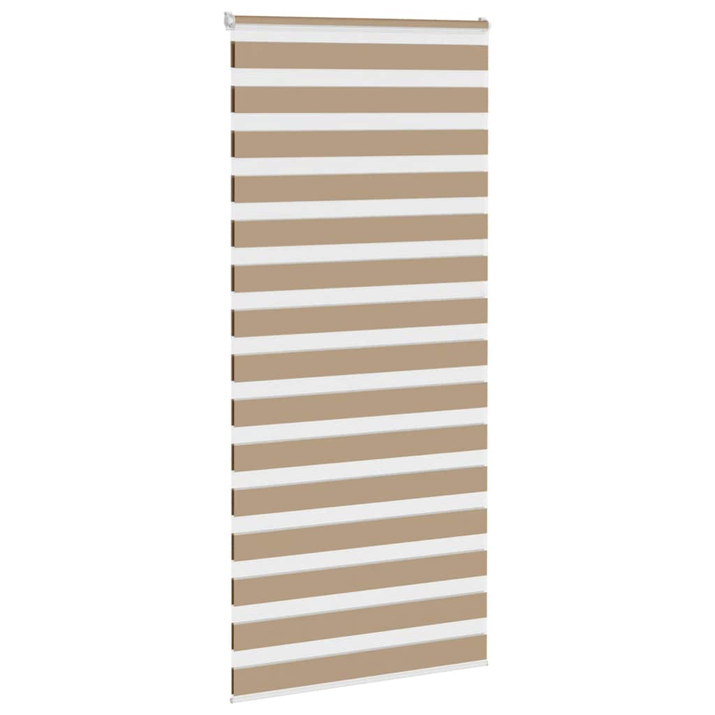 Sebragardin sandbrun 95x230 cm stoff bredde 90,9 cm polyester