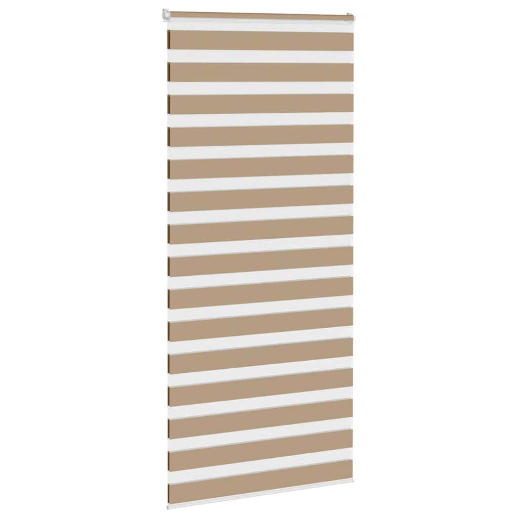 Sebragardin sandbrun 100x230 cm stoff bredde 95,9 cm polyester