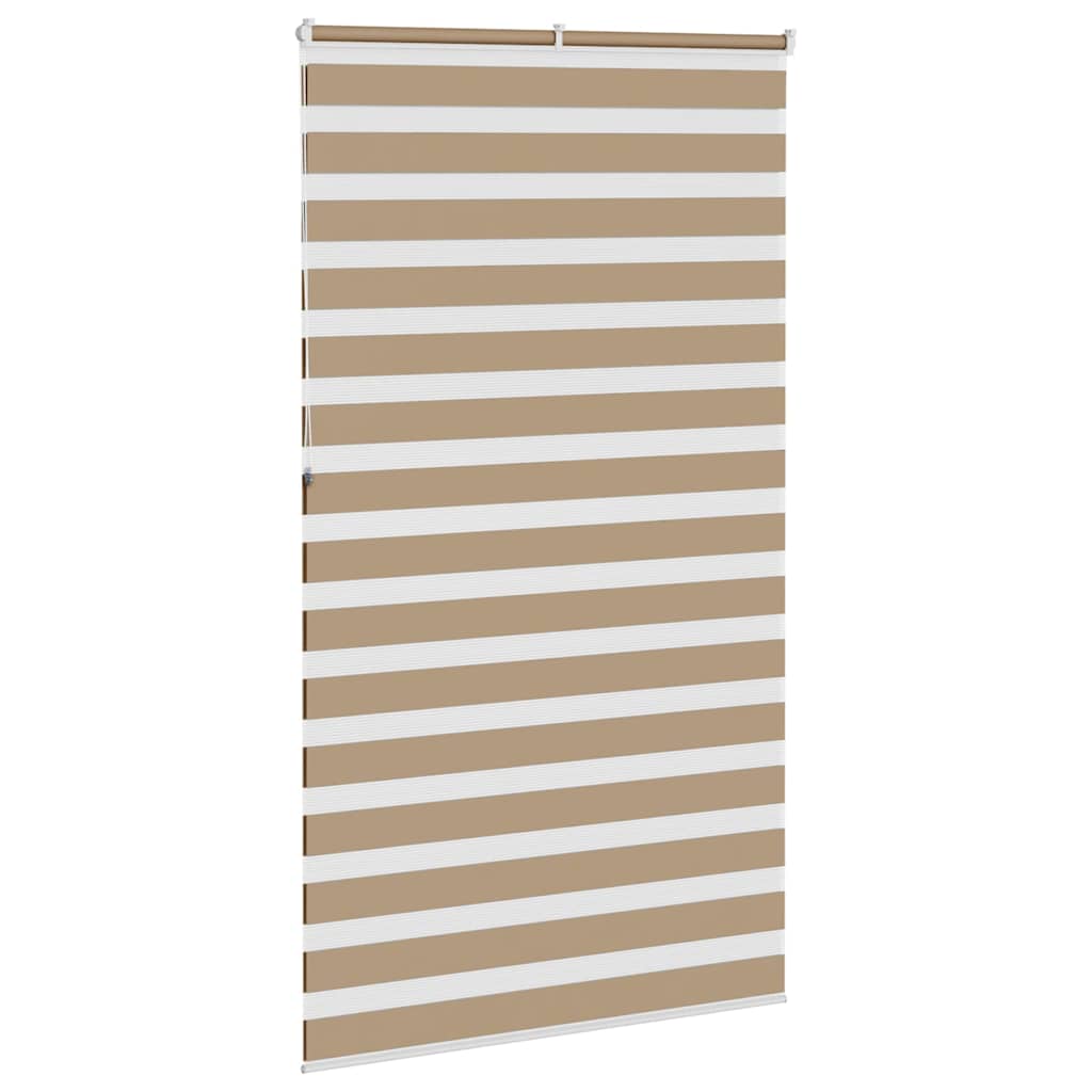 Sebragardin sandbrun 135x230 cm stoff bredde 130,9 cm polyester