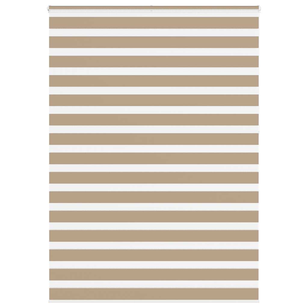 Sebragardin sandbrun 165x230 cm stoff bredde 160,9 cm polyester