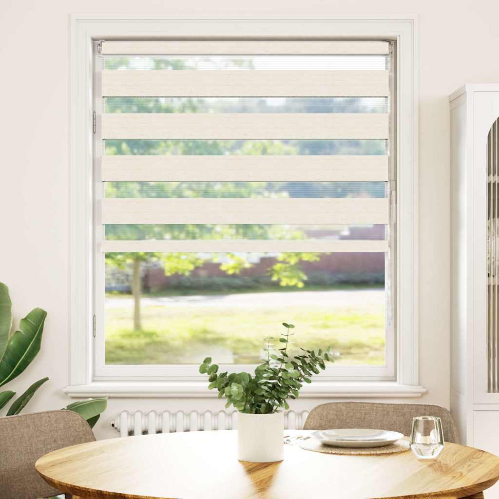 Sebragardin marmor beige stoff bredde 110,9 cm polyester
