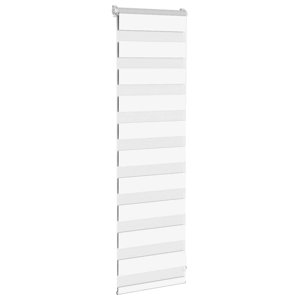 Sebragardin hvit 40x100 cm stoff bredde 35,9 cm polyester