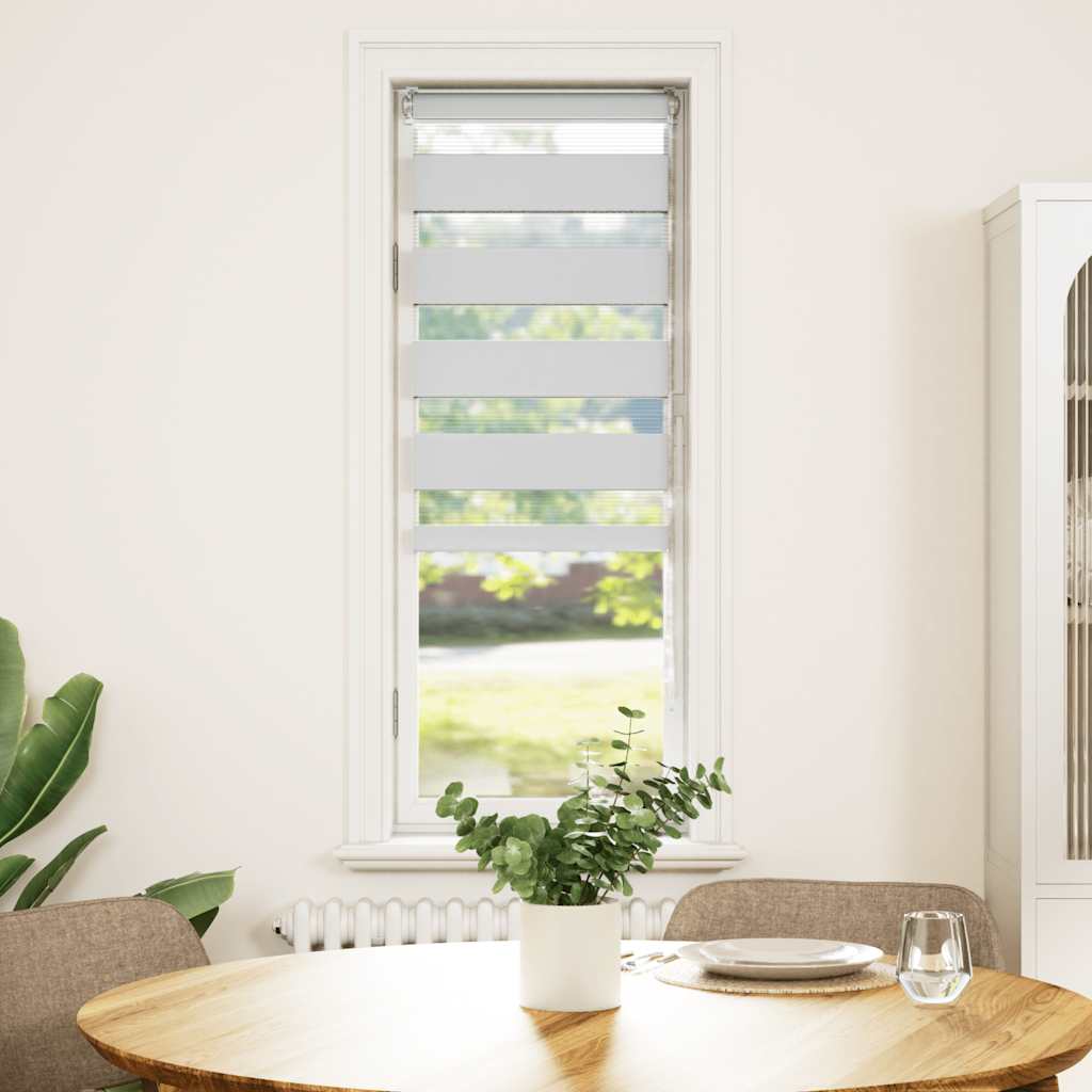 Sebragardin hvit 45x100 cm stoff bredde 40,9 cm polyester