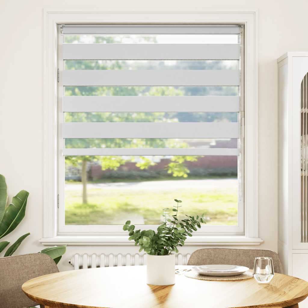 Sebragardin hvit 95x100 cm stoff bredde 90,9 cm polyester