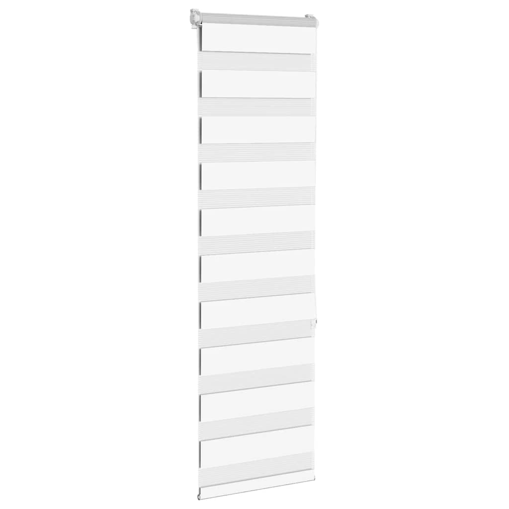 Sebragardin hvit 50x150 cm stoff bredde 45,9 cm polyester