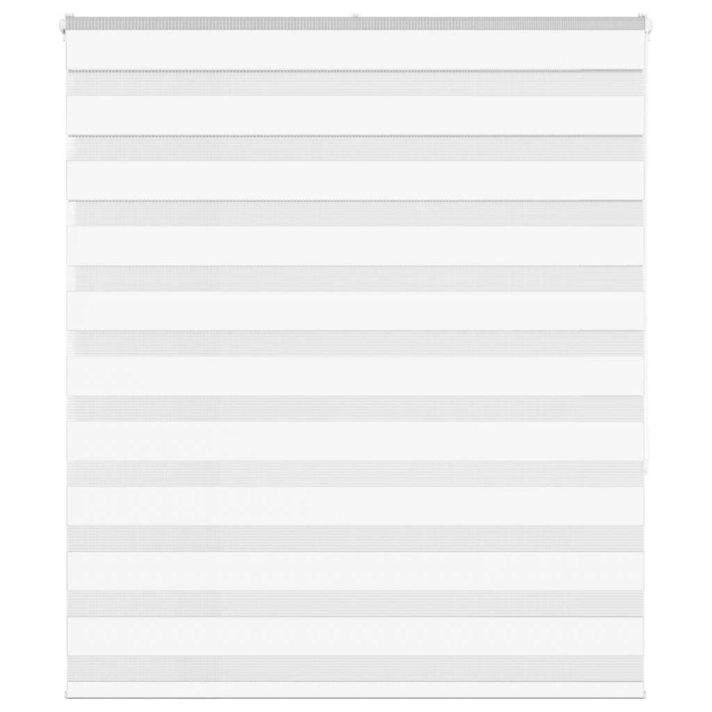 Sebragardin hvit 125x150 cm stoff bredde 120,9 cm polyester