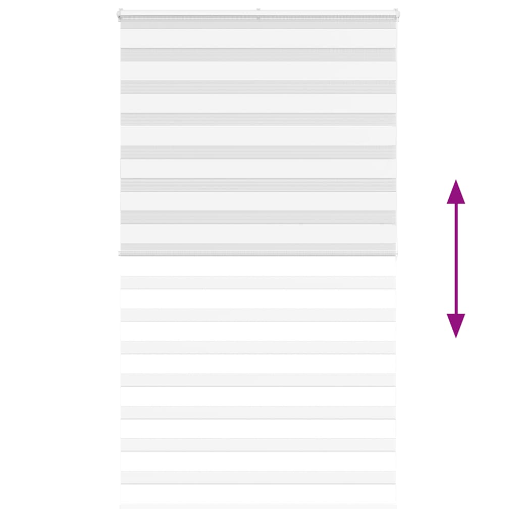 Sebragardin hvit 125x200 cm stoff bredde 120,9 cm polyester