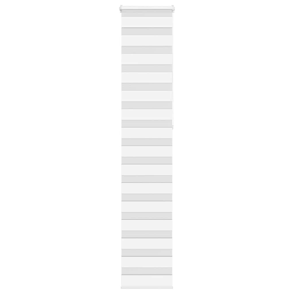 Sebragardin hvit 50x230 cm stoff bredde 45,9 cm polyester