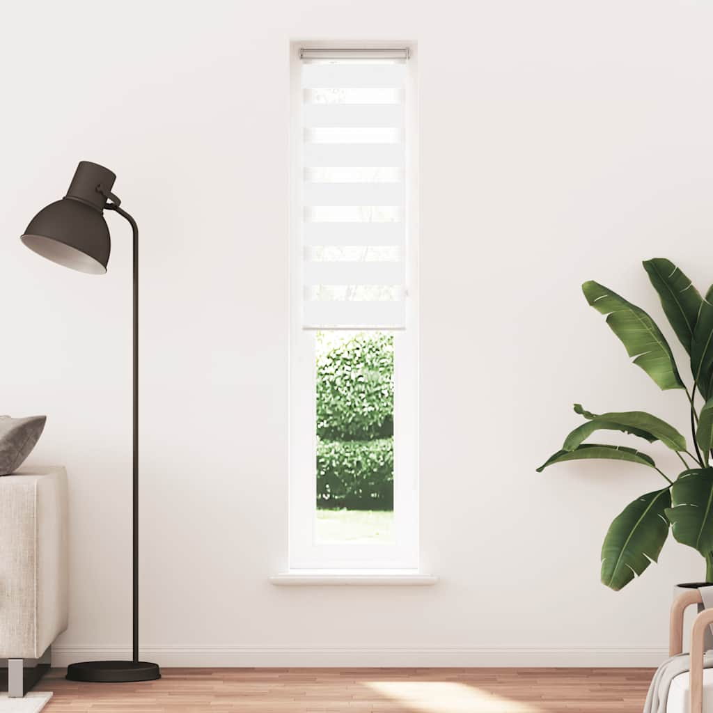 Sebragardin hvit 50x230 cm stoff bredde 45,9 cm polyester