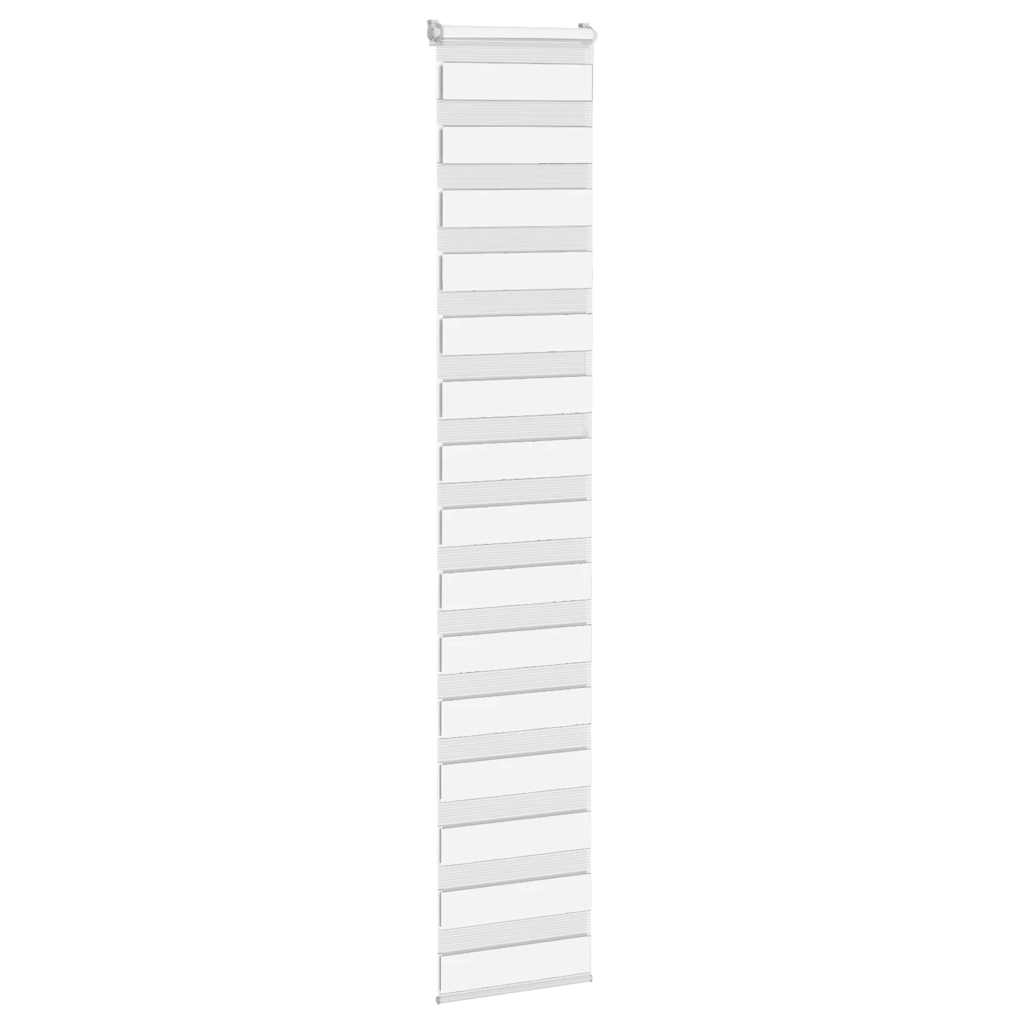 Sebragardin hvit 50x230 cm stoff bredde 45,9 cm polyester
