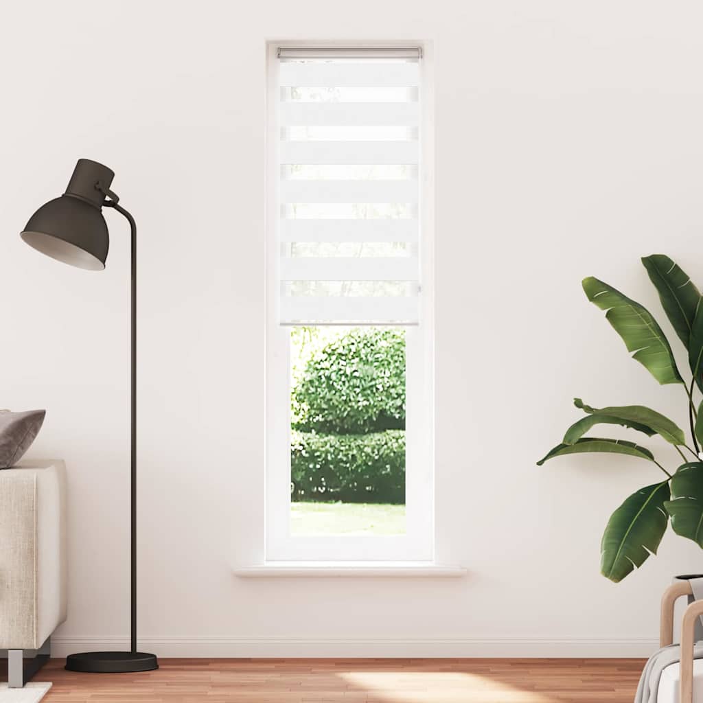 Sebragardin hvit 60x230 cm stoff bredde 55,9 cm polyester