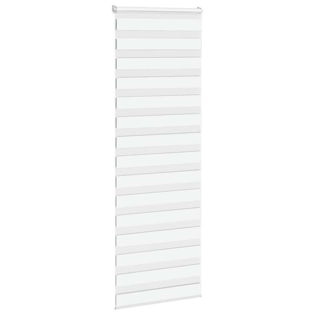 Sebragardin hvit 70x230 cm stoff bredde 65,9 cm polyester