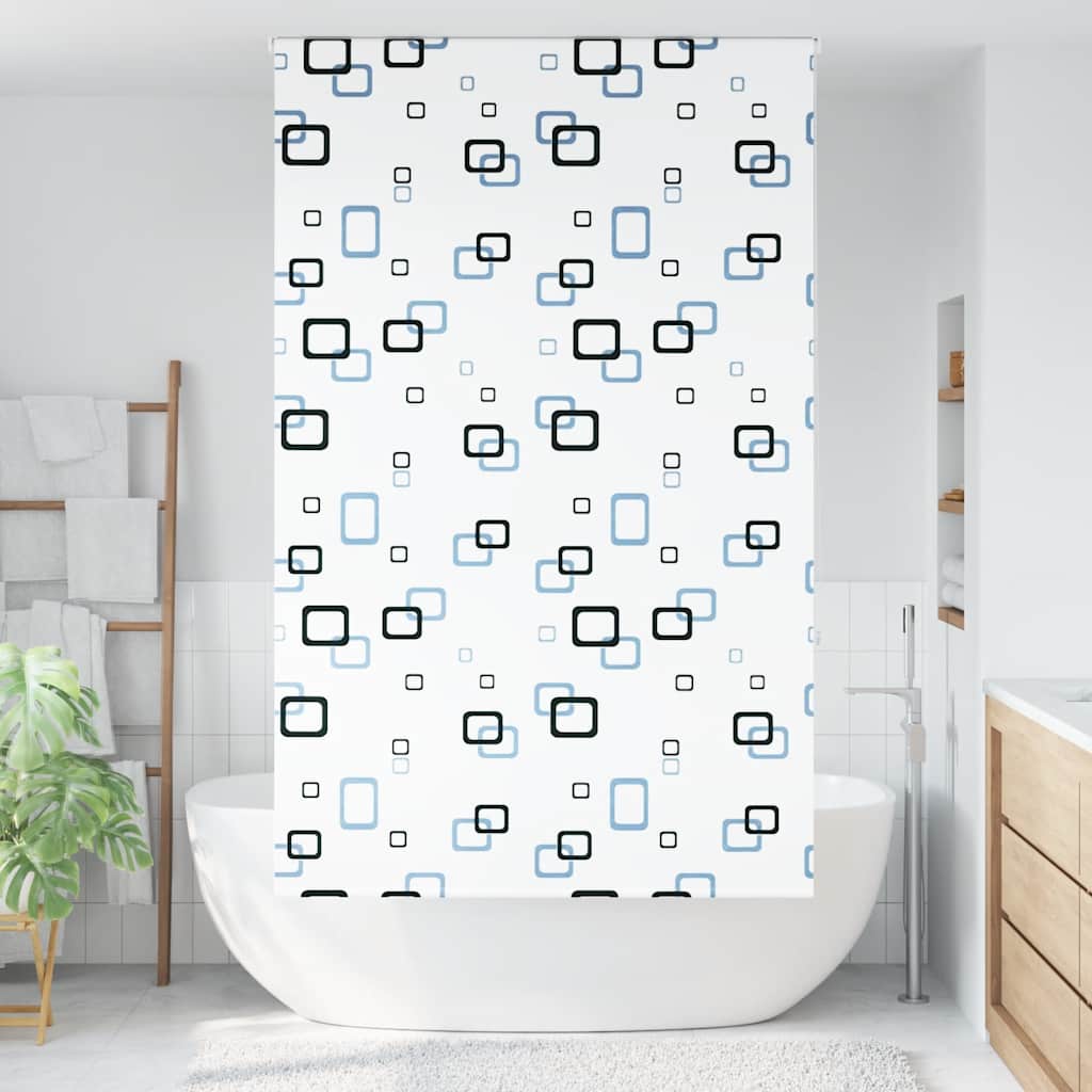 Dusjrullgardin 120x240 cm Stoff Bredde 116 cm