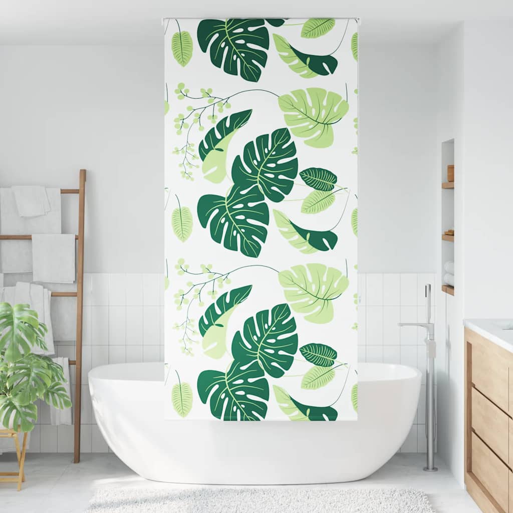 Dusjrullgardin 90x240 cm Stoff Bredde 86 cm