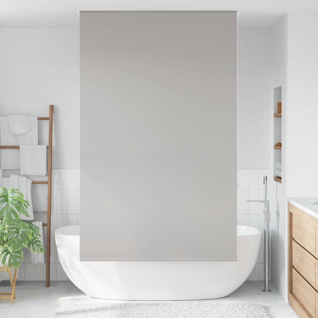 Dusjrullgardin 130x240 cm Stoff Bredde 126 cm