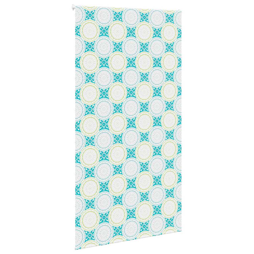 Dusjrullgardin 130x240 cm Stoff Bredde 126 cm