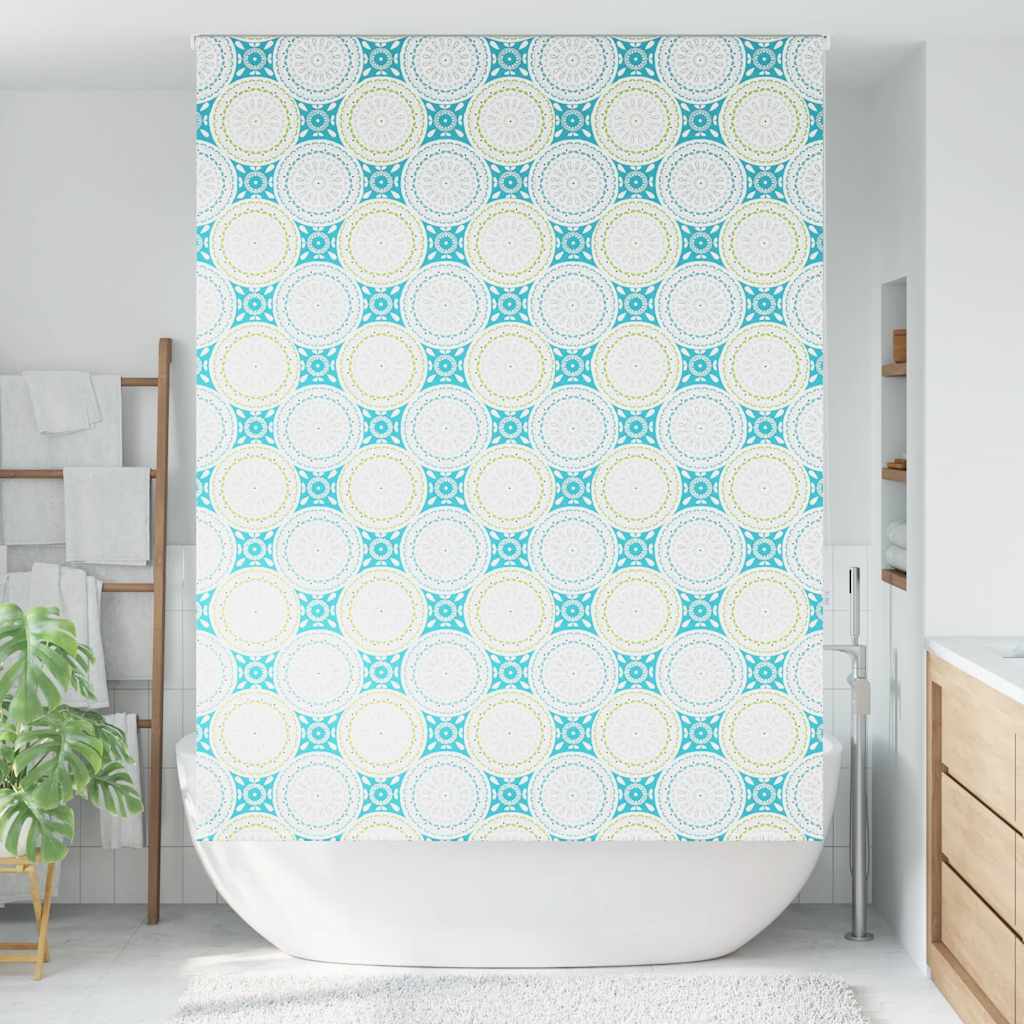 Dusjrullgardin 150x240 cm Stoff Bredde 146 cm