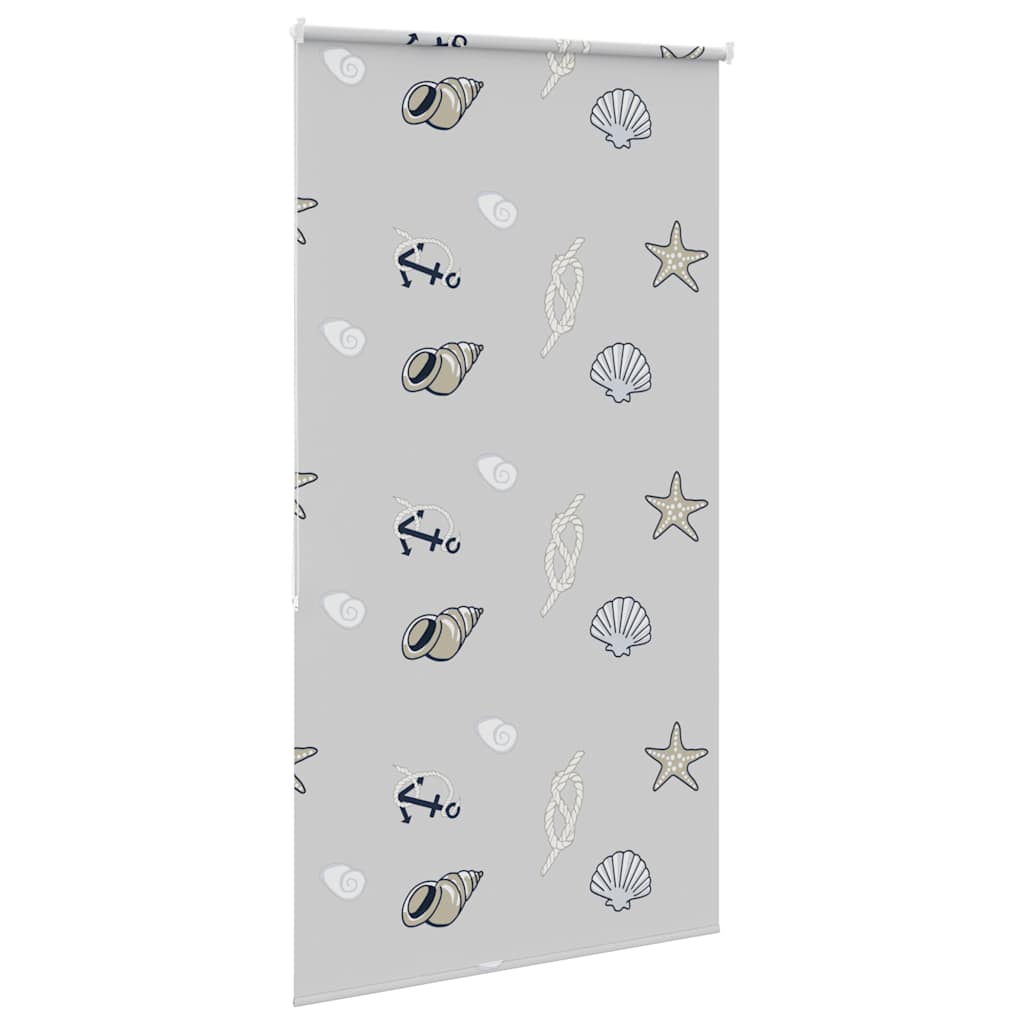 Dusjrullgardin 130x240 cm Stoff Bredde 126 cm