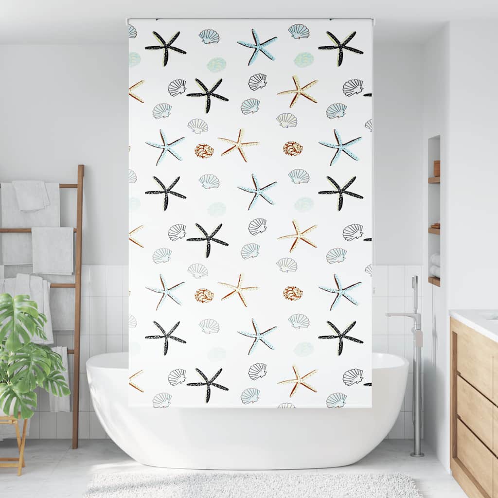 Dusjrullgardin 120x240 cm Stoff Bredde 116 cm