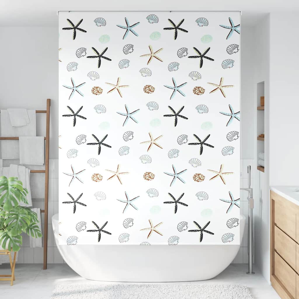 Dusjrullgardin 160x240 cm Stoff Bredde 156 cm