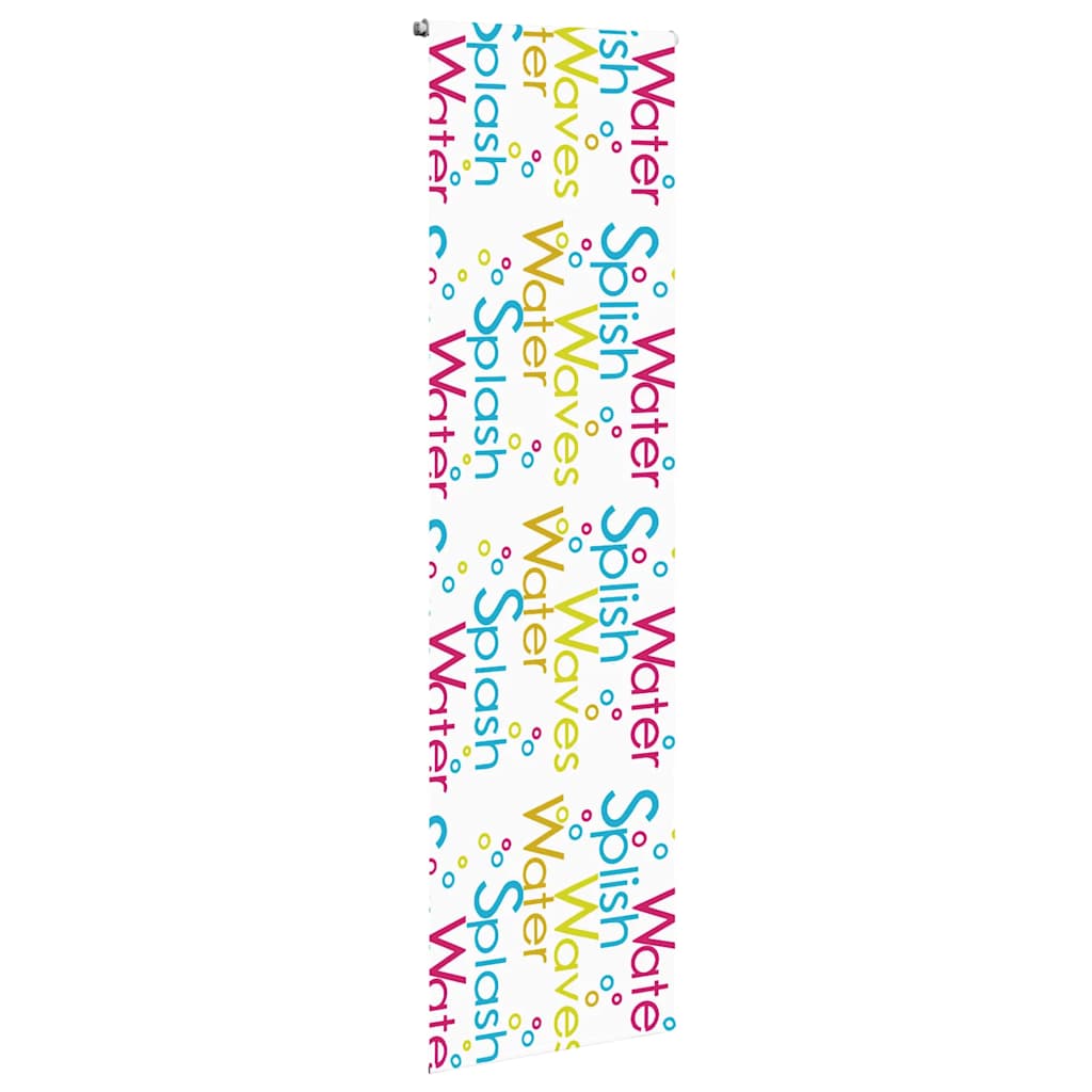 Dusjrullgardin 80x240 cm Stoff Bredde 76 cm