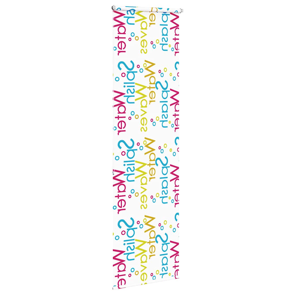 Dusjrullgardin 80x240 cm Stoff Bredde 76 cm