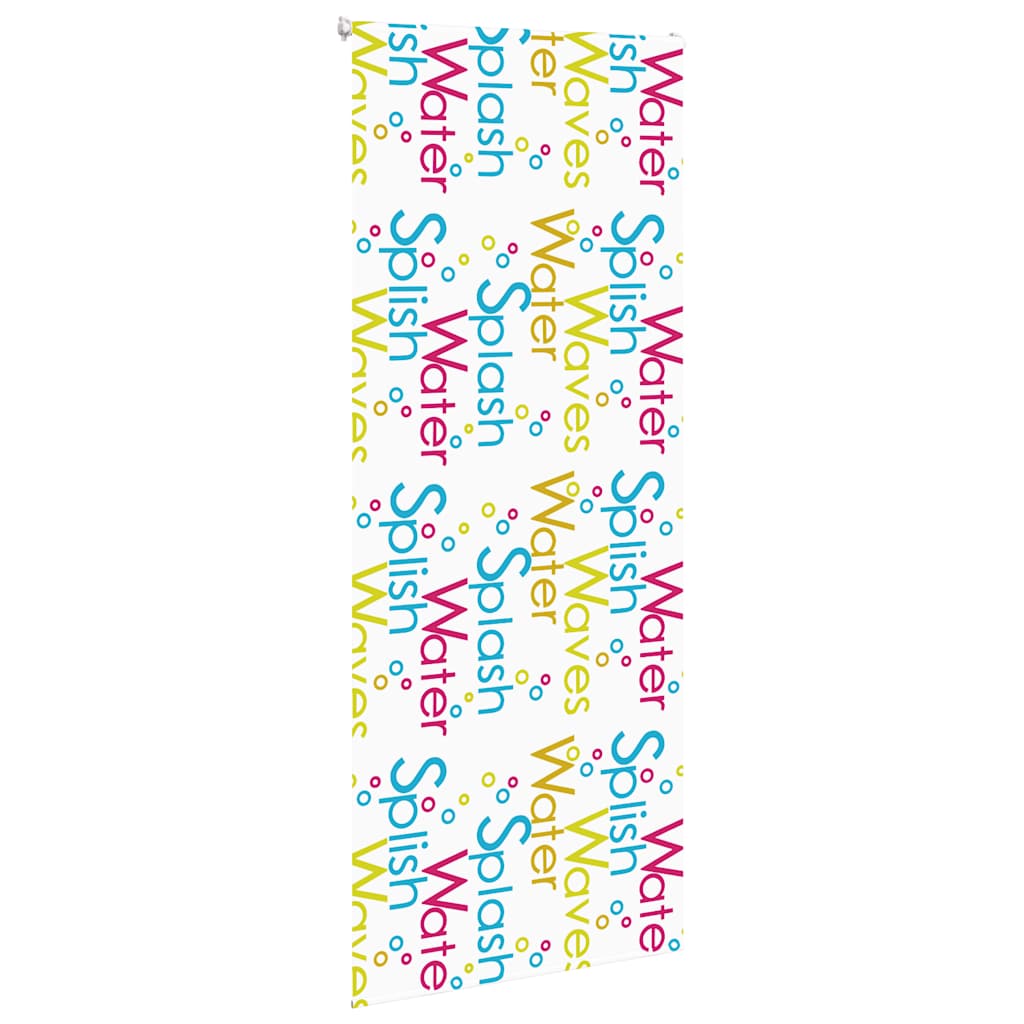 Dusjrullgardin 110x240 cm Stoff Bredde 106 cm