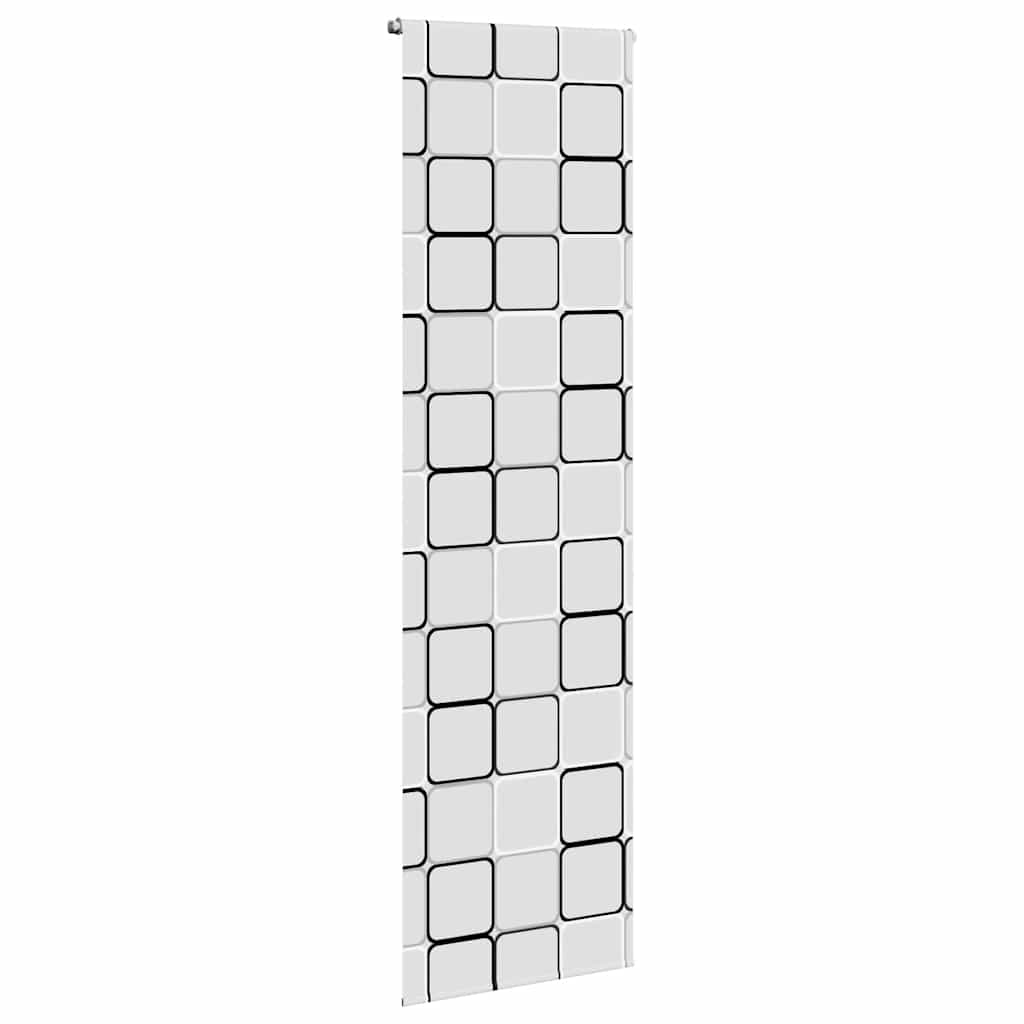 Dusjrullgardin 80x240 cm Stoff Bredde 76 cm