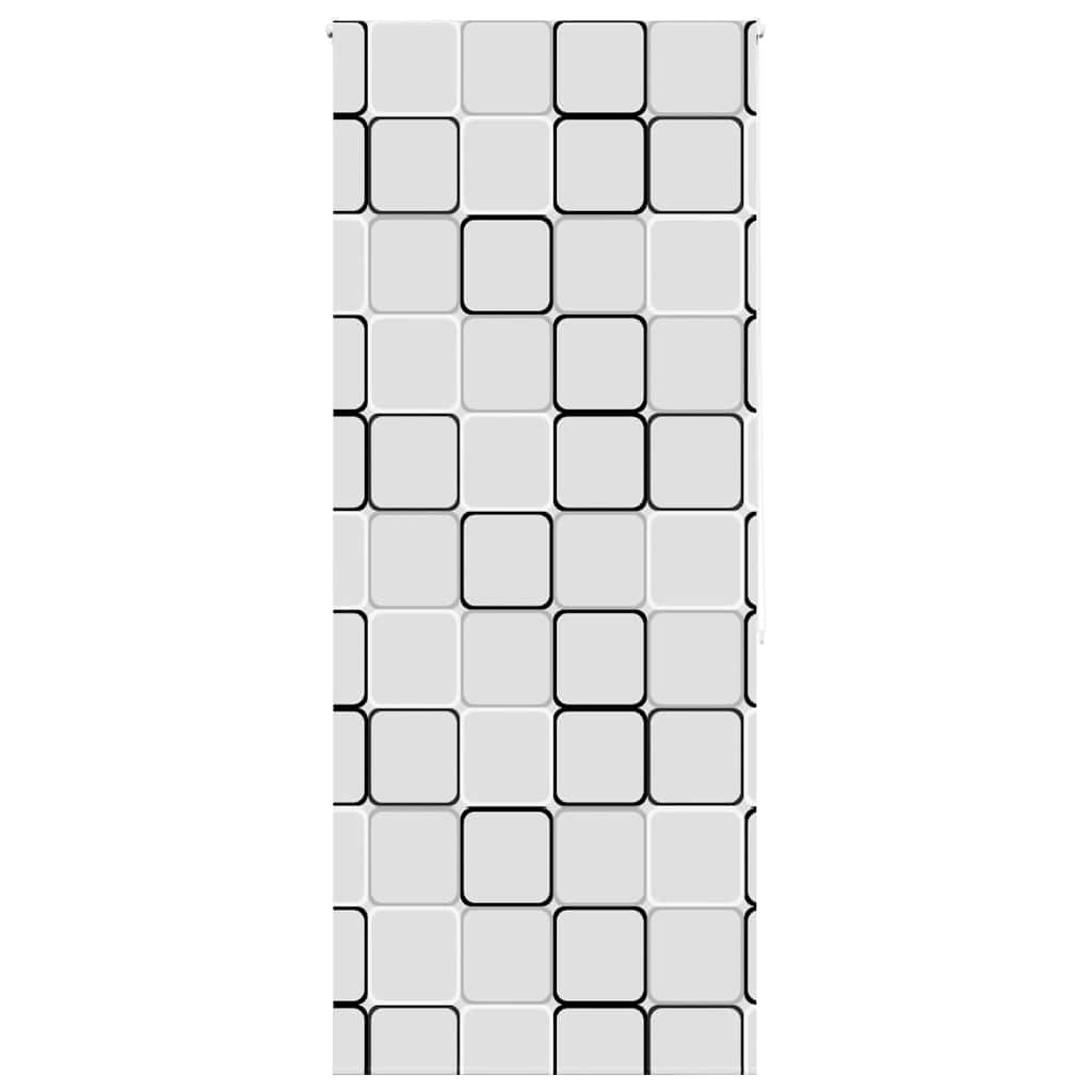 Dusjrullgardin 100x240 cm Stoff Bredde 96 cm