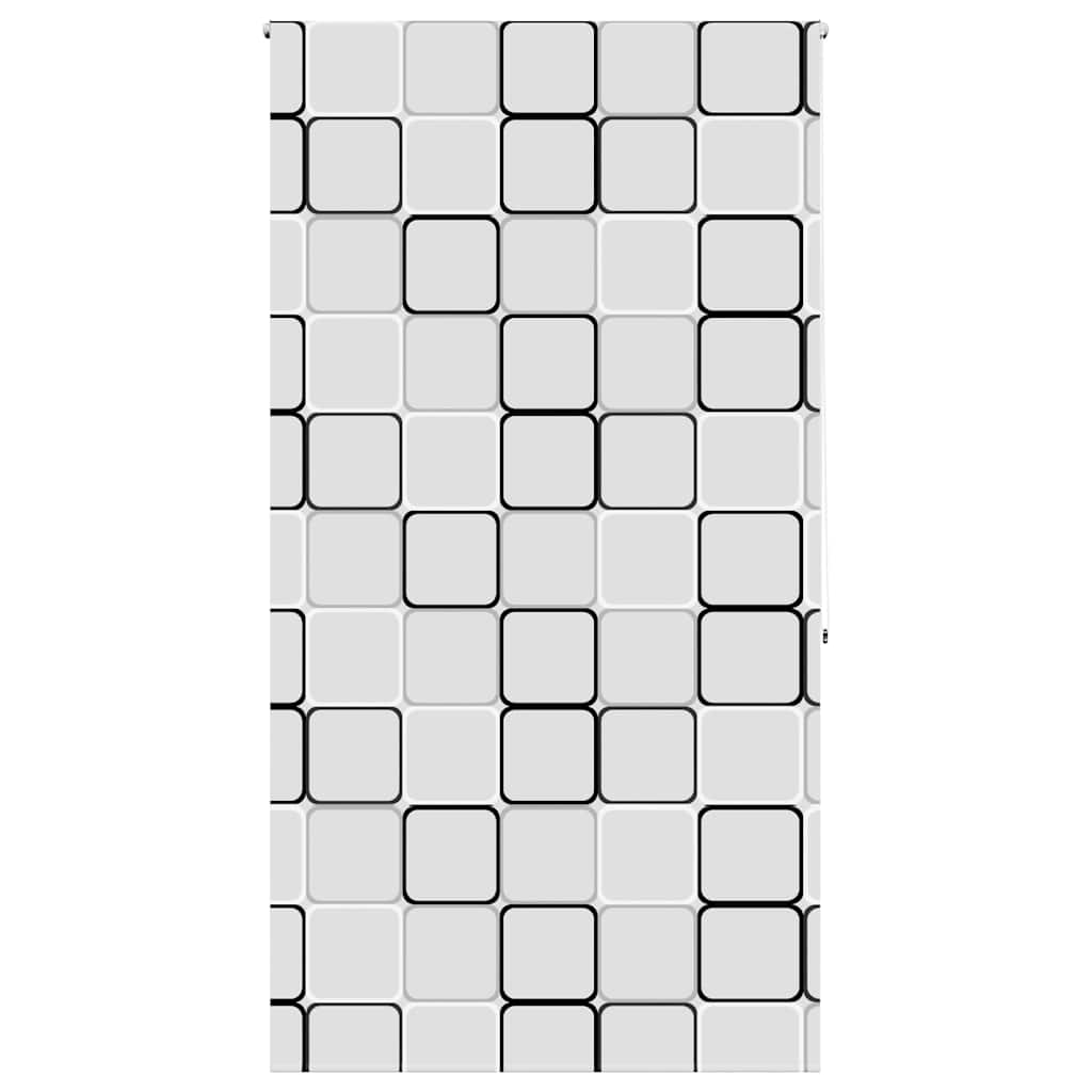 Dusjrullgardin 130x240 cm Stoff Bredde 126 cm