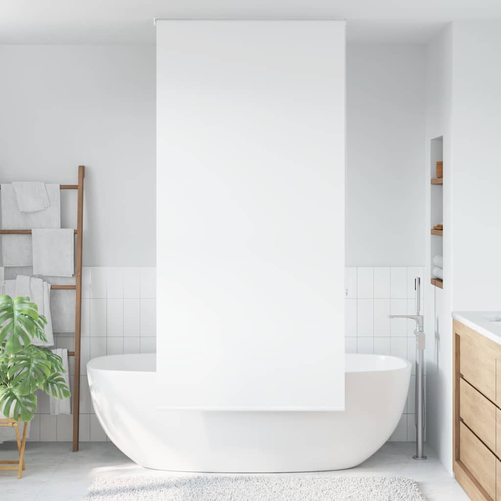 Dusjrullgardin 130x240 cm Stoff Bredde 126 cm