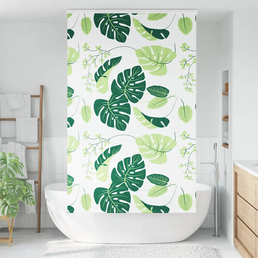 Dusjrullgardin med kassett 140x240 cm Stoffbredde 136 cm