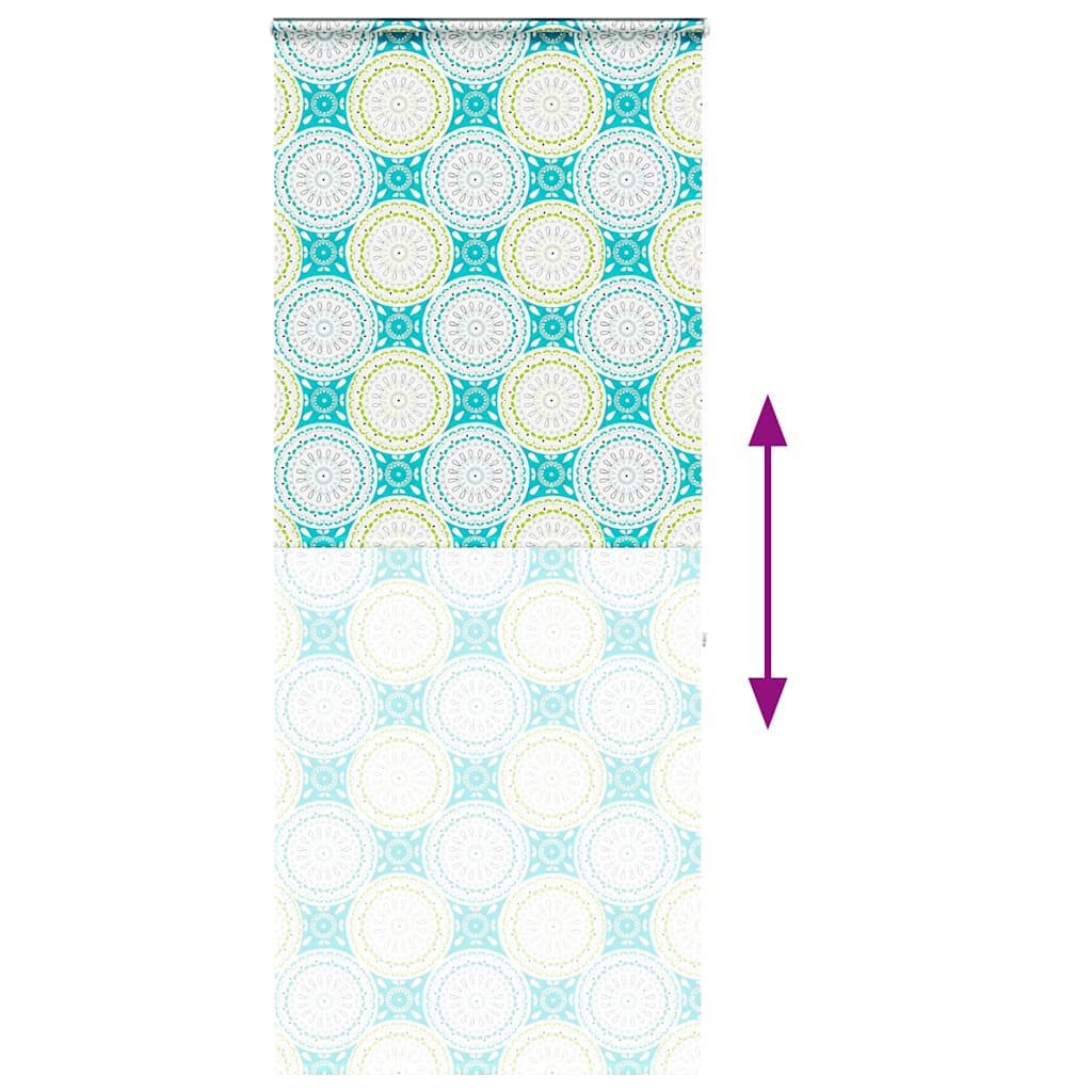 Dusjrullgardin Cassonetto 110x240 cm Stoff Bredde 106 cm