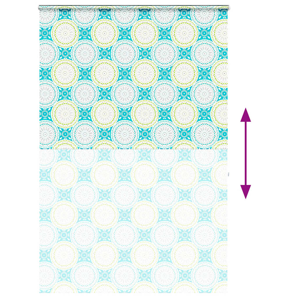 Dusjrullgardin Cassonetto 160x240 cm Stoff Bredde 156 cm