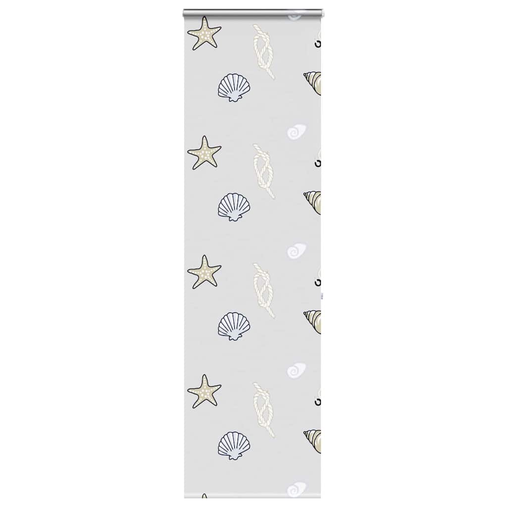 dusjrullgardin med kassett 60x240 cm Stoffbredde 56 cm
