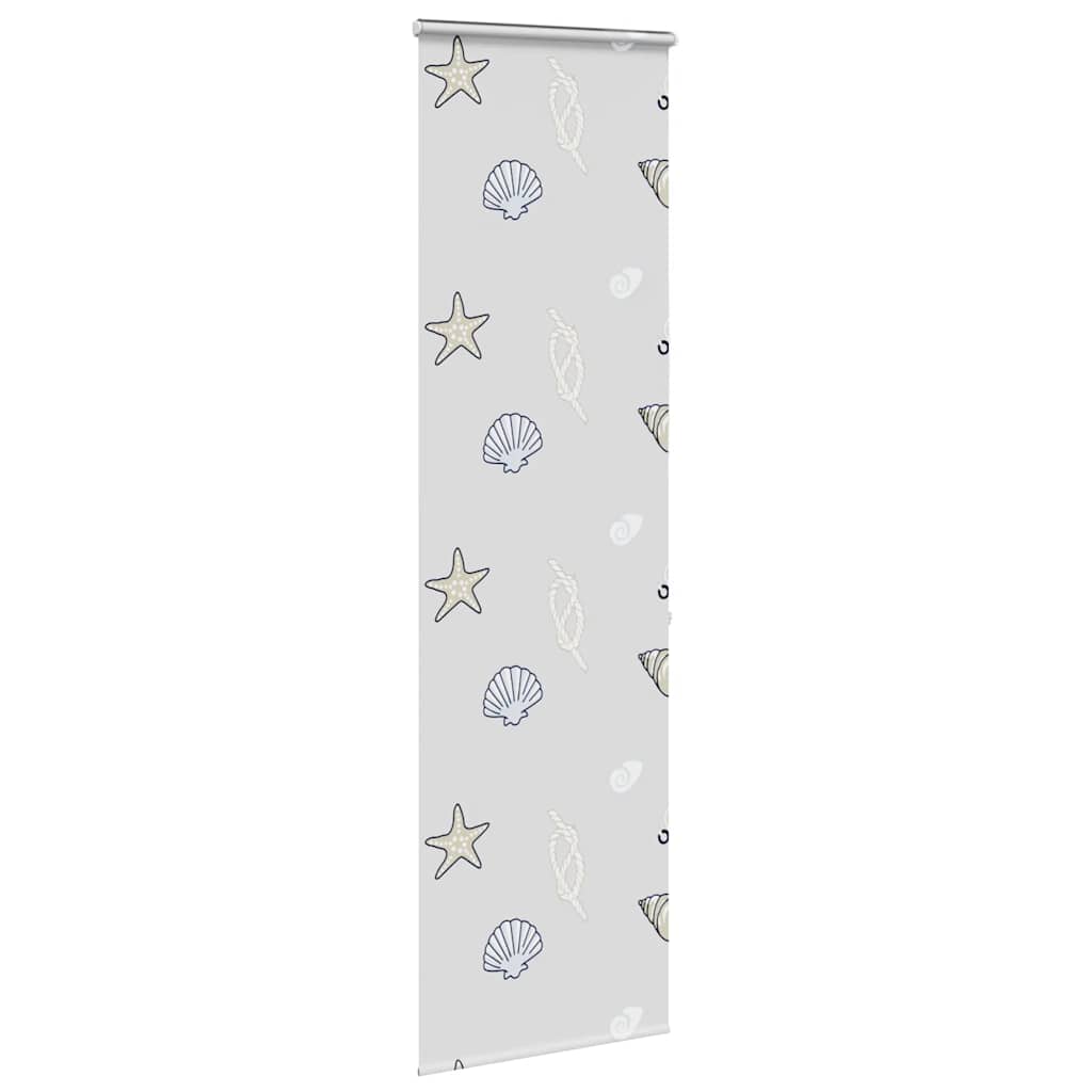 Dusjrullgardin med kassett 80x240 cm Stoffbredde 76 cm
